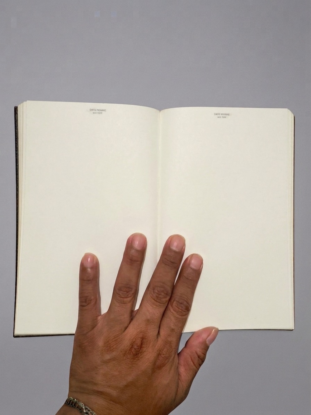 Thom Browne Black Pebbled Leather Notebook - Picture 2 of 4